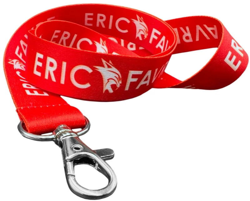 Eric Favre Eric Facre Кeychain Link - Red