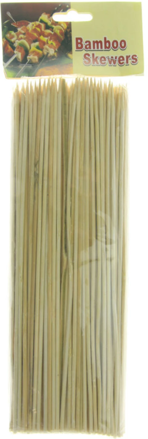 Ξυλάκια Για Σουβλάκια 200 Τεμάχια 25cm X 3.0mm Viosarp - 5206753012153