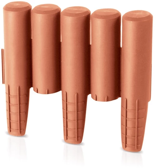 Φράχτης Κήπου Πλαστικός Terracotta 2.70mx24cm Prosperplast - 103762