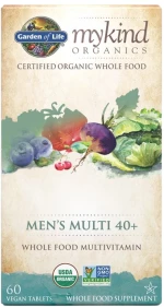 Garden Of Life Mykind Organics | Men's Multi 40+ [60 Ταμπλέτες]