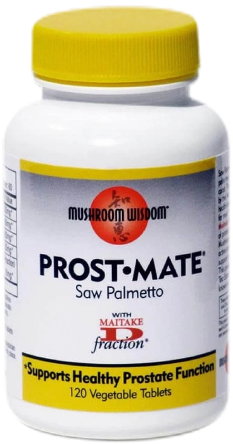 Mushroom Wisdom Prost Mate® Saw Palmetto with Maitake D-fraction [120 Ταμπλέτες]