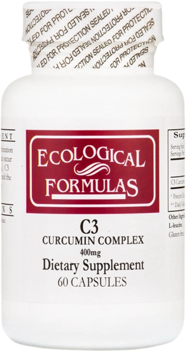 Ecological Formulas C3 Curcumin Complex 400 mg [60 Κάψουλες]