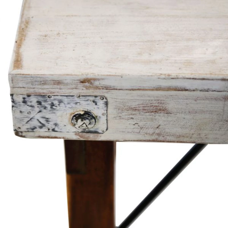 ΤΡΑΠΕΞΙ ΦΑΓΗΤΟΥ ΠΤΥΣΣΟΜΕΝΟ ΛΕΥΚΟ 165X75X76ΕΚ.