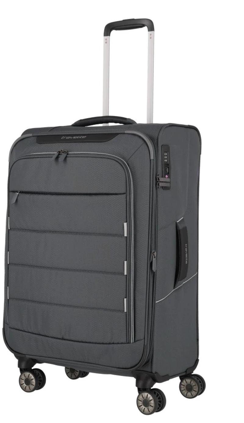 ΒΑΛΙΤΣΑ  ΥΦΑΣΜΑΤΙΝΗ ΜΕΣΑΙΑ TRAVELITE SKAII SPINNER 92648-04 Γκρι