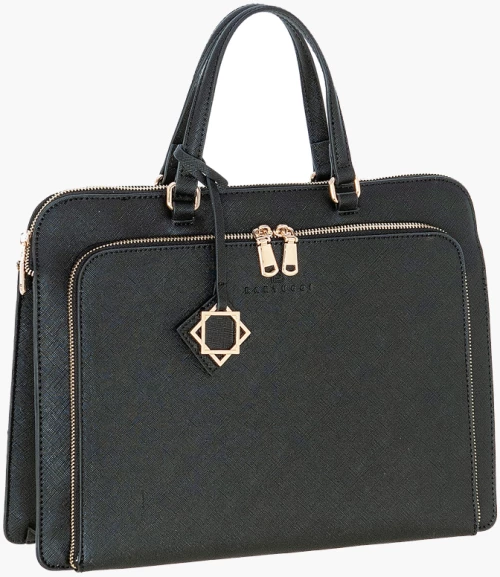 Γυναικείος Χαρτοφύλακας (718-106561-black)