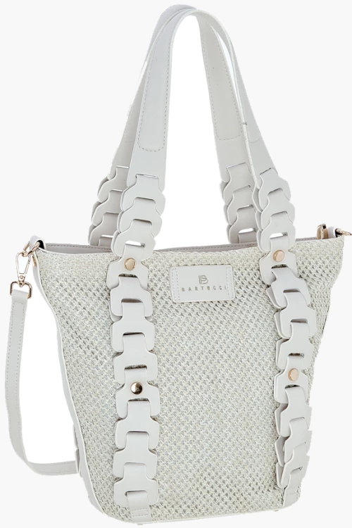 Γυναικεία Τσάντα Ώμου (718-98162-white)