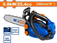 WADFOW Αλυσοπρίονο βενζίνης κλαδευτικό 25.4cc / 1.2HP / 25cm (WGC1525)