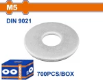 WADFOW Ροδέλα γαλβανιζέ DIN9021 5mm 700 τεμάχια (WVWC510)