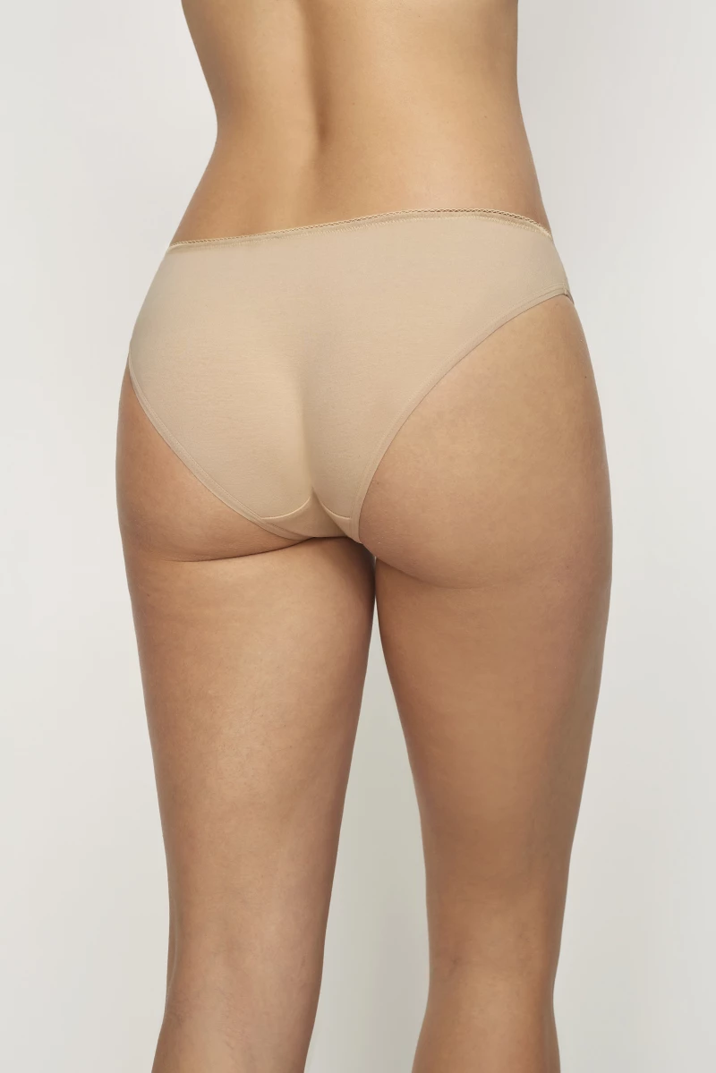 Γυναικείο Slip Κανονικό Promise - Μπεζ - Regular Fit - Cotton - Mini