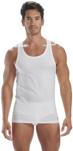 Ανδρικό φανελάκι Adidas -Λευκό - Αμάνικο - 2 pack - Regular Fit - Cotton