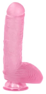 Ulisse Transparent pink Dildo