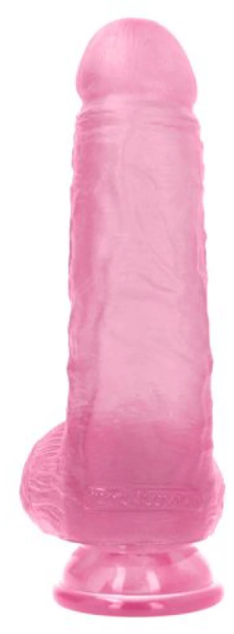 Ulisse Transparent pink Dildo