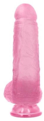 Ulisse Transparent pink Dildo