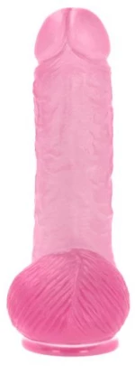 Ulisse Transparent pink Dildo