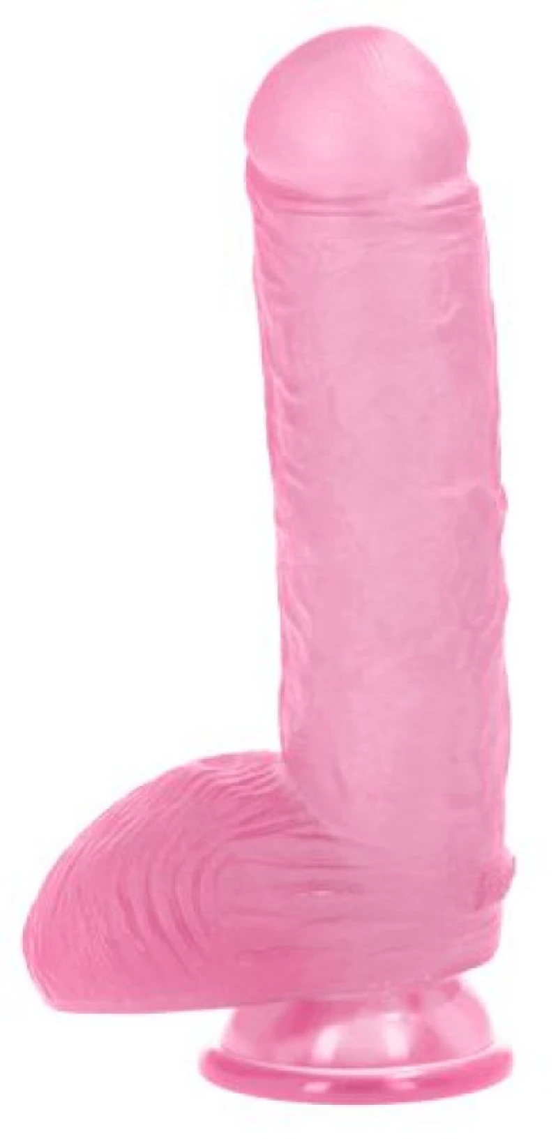 Ulisse Transparent pink Dildo