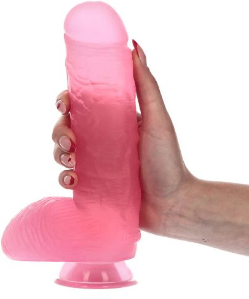 Ulisse Transparent pink Dildo