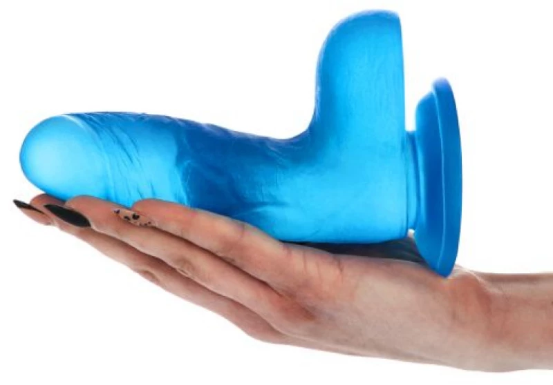 Transparent Blue Giacomo Dildo