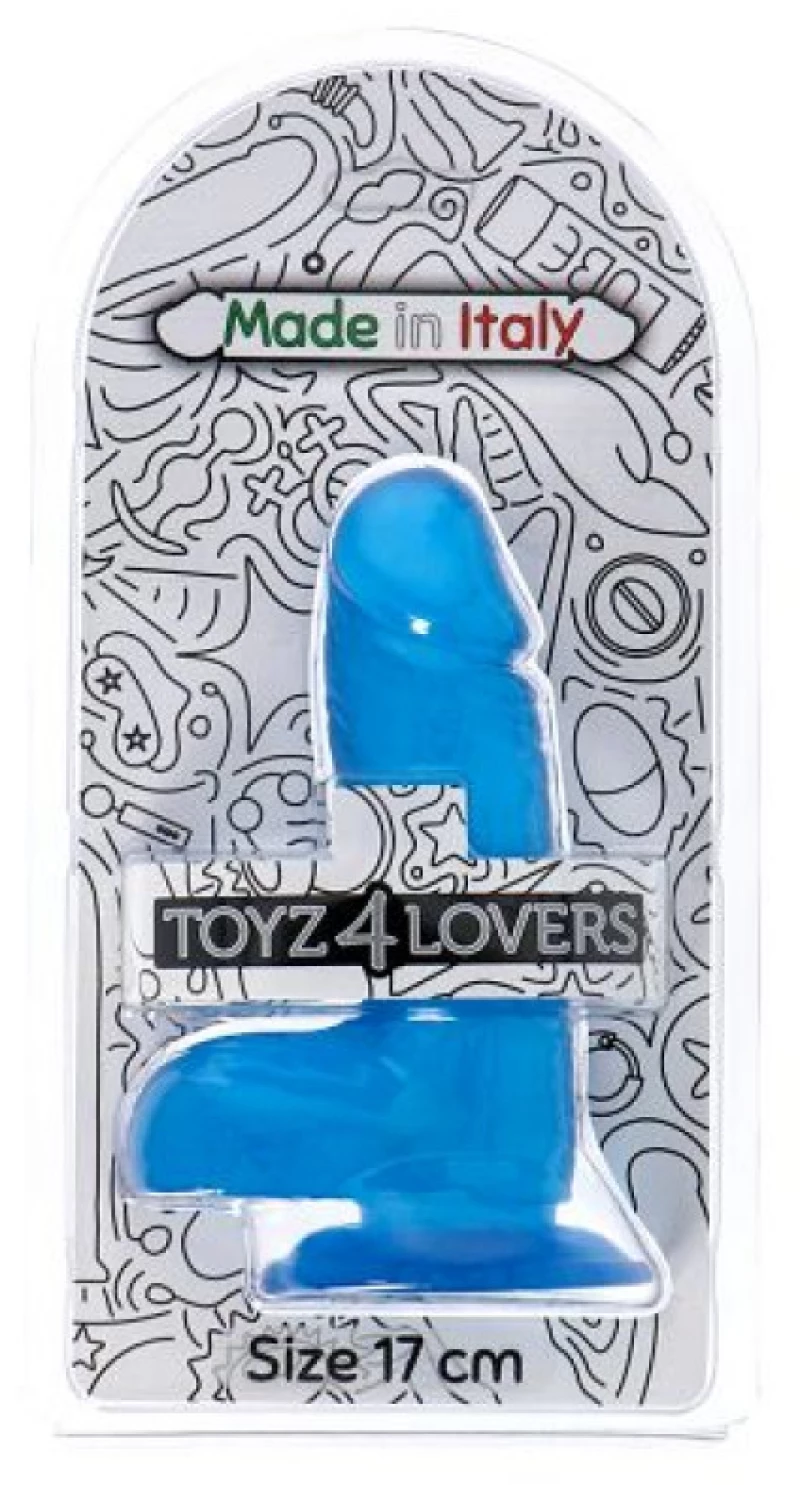 Transparent Blue Giacomo Dildo