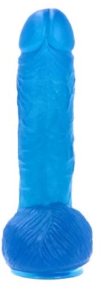 Achille transparent blue Dildo