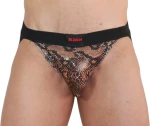 BURN - 002 JOCK SNAKE BLACK