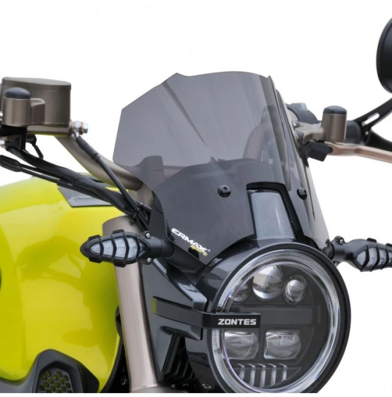 Ermax Ζελατίνα Zontes 125 Scrambler 20-22 Sport Light Smoke