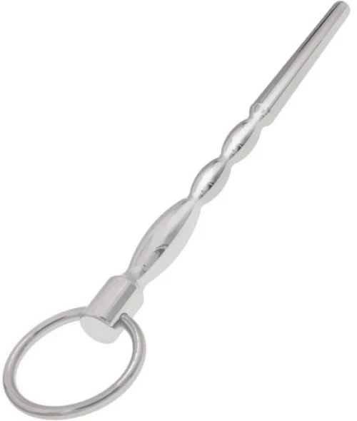 NAUGHTY TOYS urethral steel plug sound dilator with hollow shaft