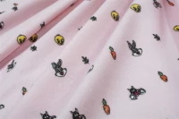 Σεντονάκι Λίκνου bebe Looney Tunes 39 80X110 Pink 100%  Cotton Flannel