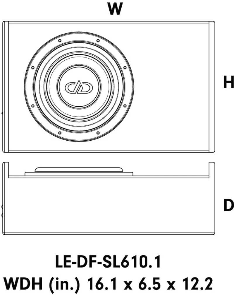 DD Audio - LE-DF-SL610