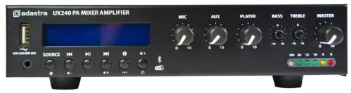 Adastra UX240 Μίκτης-Ενισχυτής 100V 240W RMS (Τεμάχιο)