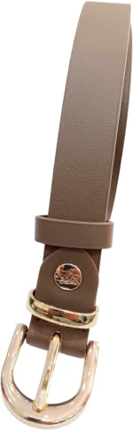 Γυναικεια ζωνη VERDE 110CM*2.5CM ΠΟΥΡΟΥ 04-0599-TAUPE