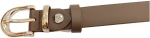 Γυναικεια ζωνη VERDE 110CM*2.5CM ΠΟΥΡΟΥ 04-0599-TAUPE