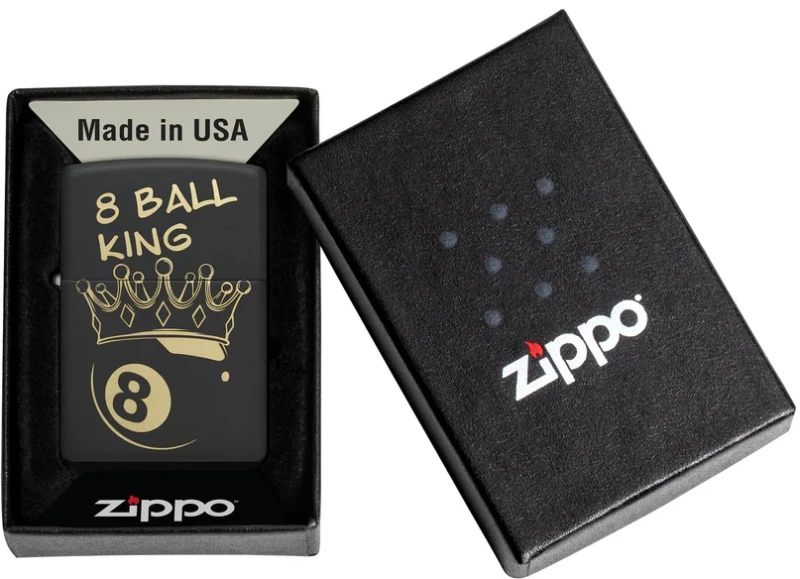 Αναπτήρας Zippo 46291 Λαδιού Αντιανεμικός Billiards Champion Design