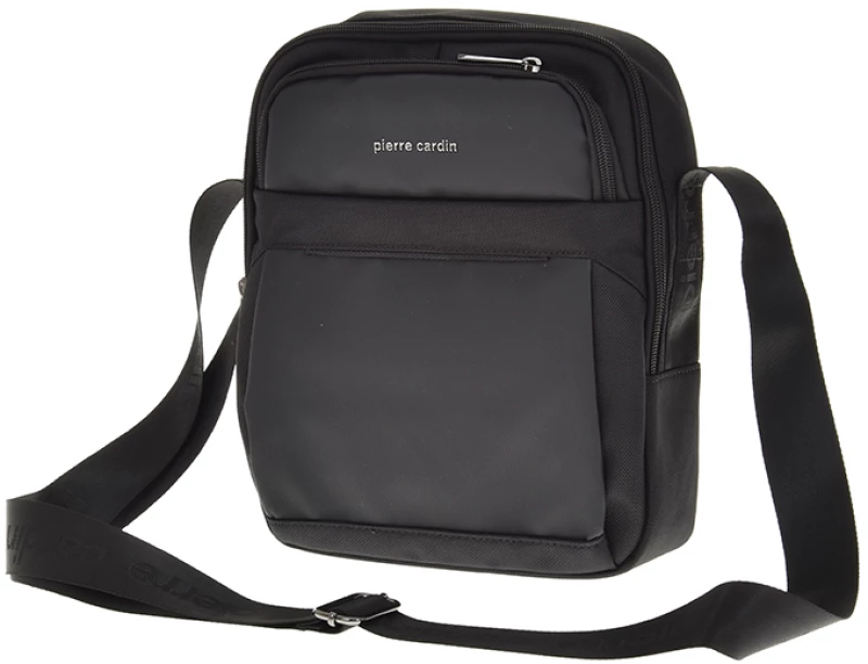PIERRE CARDIN τσαντακι ωμου σε μαυρο χρωμα 06-8153-black