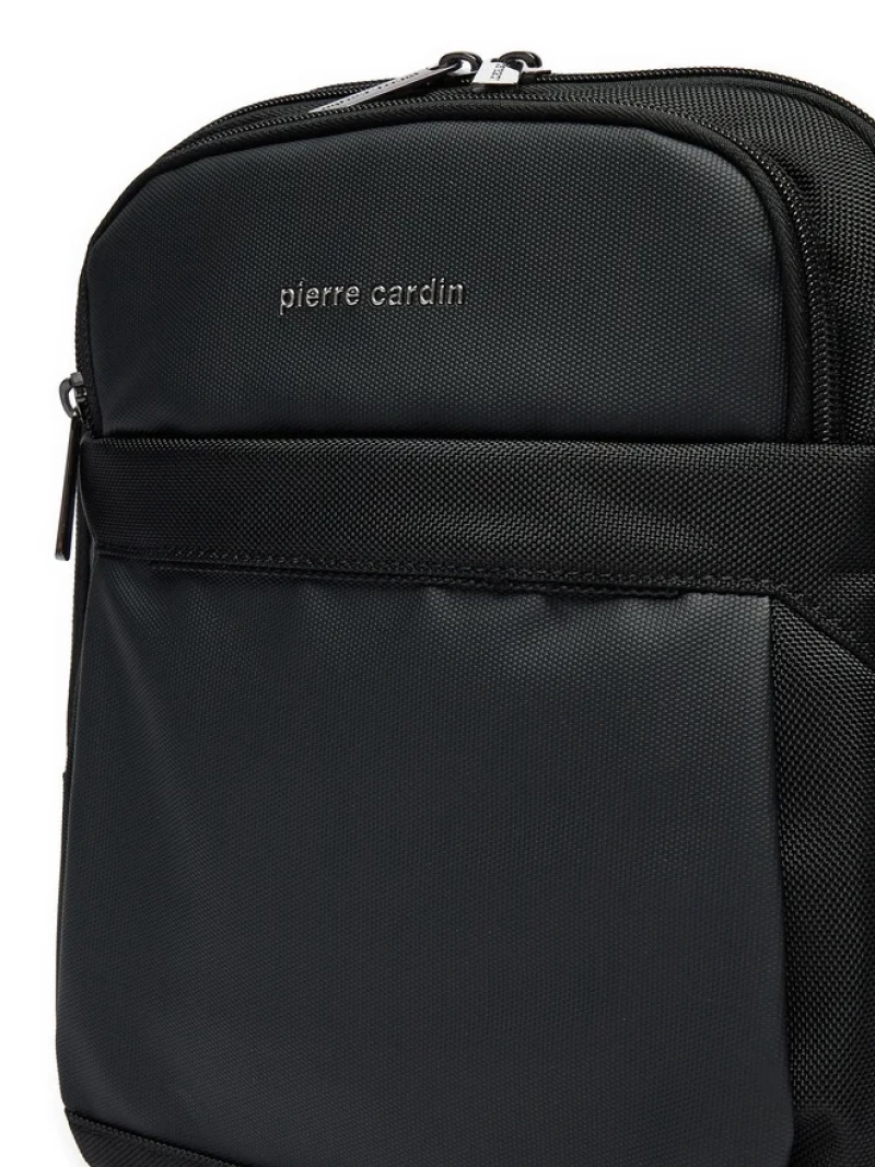 PIERRE CARDIN τσαντακι ωμου σε μαυρο χρωμα 06-8153-black