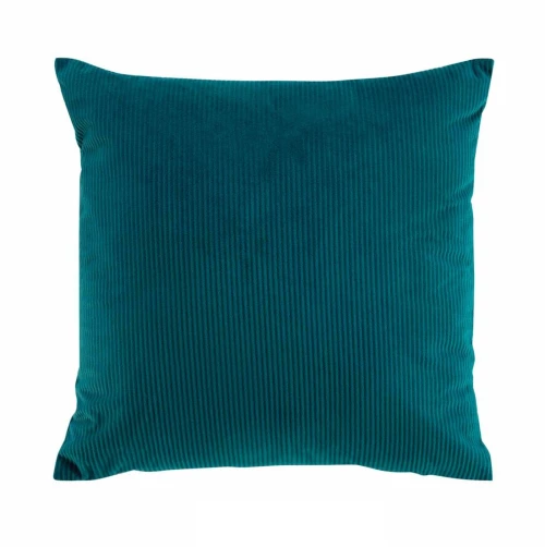 Μαξιλάρι βελούδινο πετρόλ 40x40cm