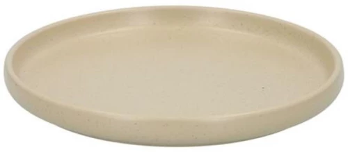 Πιάτο γλυκού μπεζ Stoneware Φ20cm