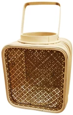 Φανάρι rattan με ψάθα 24X19X28