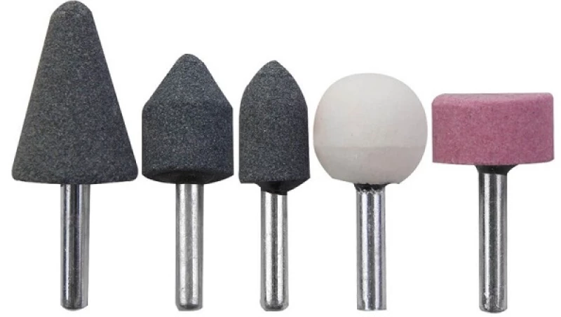 Πέτρες Λείανσης με Αξονάκι 1/4″ 5τμχ zp-1006