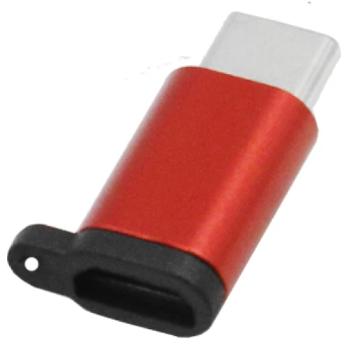 Μετατροπέας - Αντάπτορας από Type-C σε Micro USB Θηλυκό TR-2020 Κόκκινο