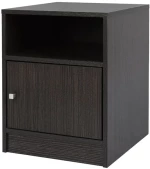 ΚΟΜΟΔΙΝΟ ΜΕΛΑΜΙΝΗΣ MALORY HM2205.01 ZEBRANO 40x40x50