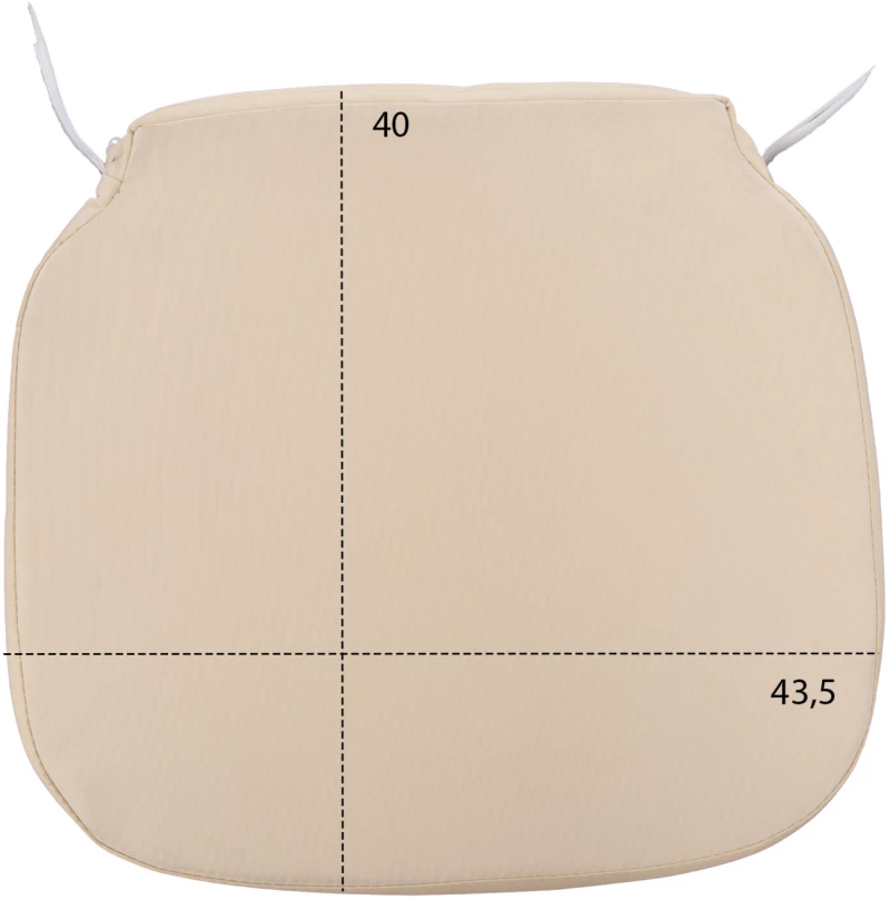 ΜΑΞΙΛΑΡΙ TIFFANYS HM8058.41FC ΜΕ ΥΦΑΣΜΑ WATER REPELLENT ΛΕΥΚΟ 3εκ.ΠΑΧΟΣ