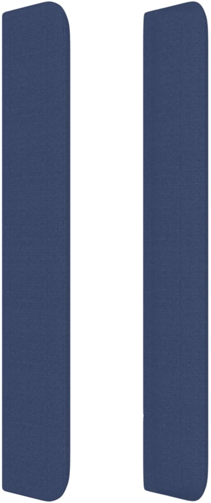 vidaXL Κεφαλάρι με Πτερύγια Μπλε 93x16x118/128 εκ. Υφασμάτινο