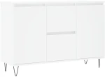 vidaXL Μπουφές Λευκός 104 x 35 x 70 εκ. από Επεξεργασμένο Ξύλο