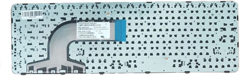 Πληκτρολόγιο για HP Pavillion 15-N/15-E/15-H/15-S, μαύρο