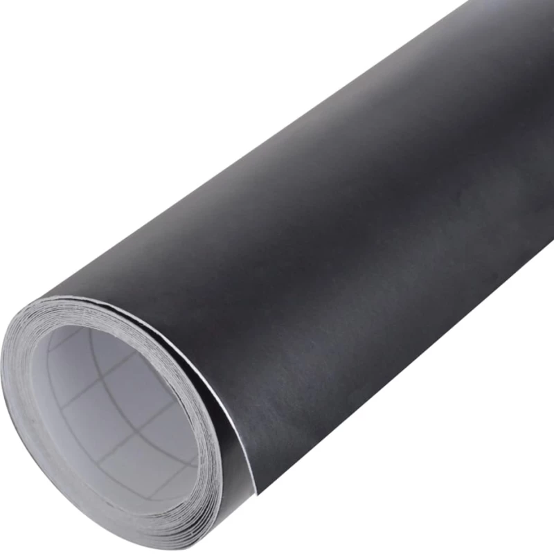 vidaXL Μεμβράνες Αυτοκινήτου 2 τεμ. Μαύρο Ματ 100x150 εκ. & 50x150 εκ.