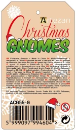 Artezan Christmas Gnome 55cm-Gray