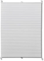 Πλισέ ρόλερ σκίασης 70x125cm Λευκό