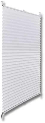 Πλισέ ρόλερ σκίασης 70x125cm Λευκό