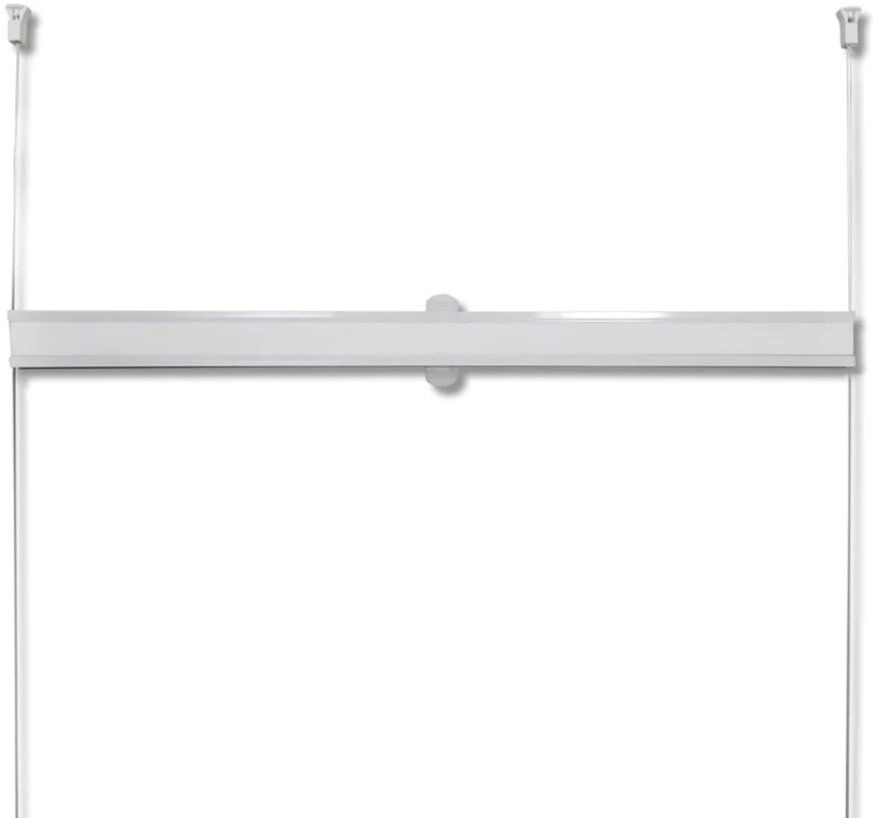 Πλισέ ρόλερ σκίασης 70x125cm Λευκό