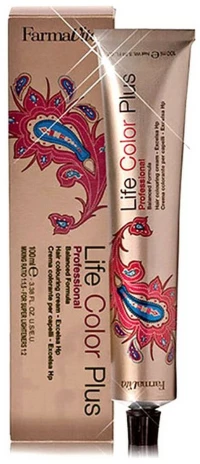 Μόνιμη Βαφή Life Color Plus Farmavita Nº 6 3 Warm Dark Blonde (100 ml)